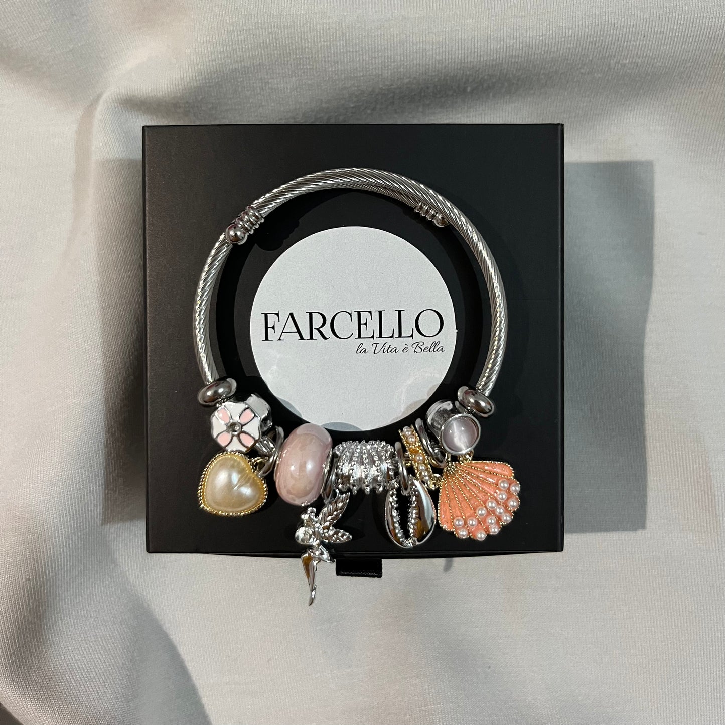 Paslanmaz Çelik Peri Charm Bileklik